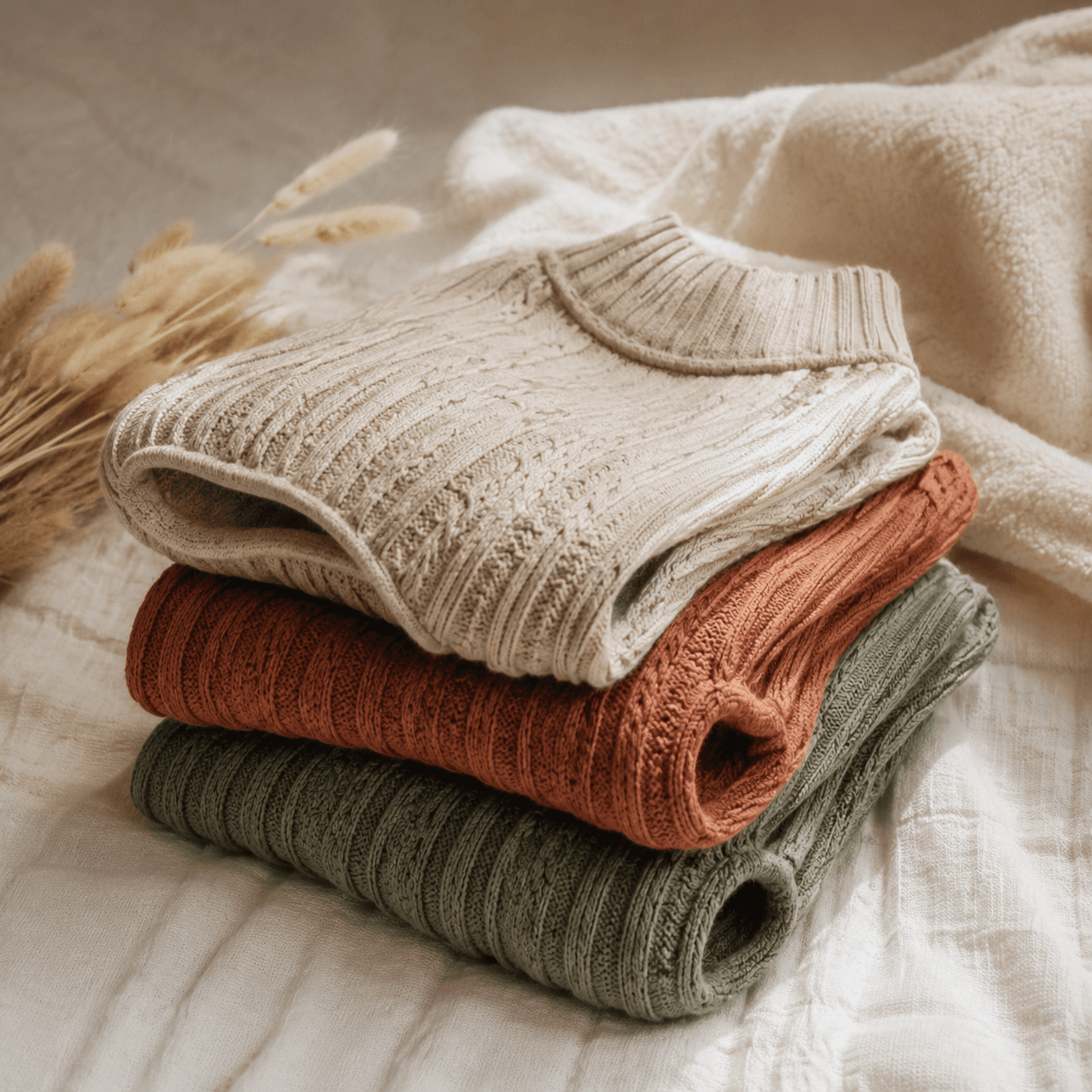 Cozy Knit Pet Sweater Set