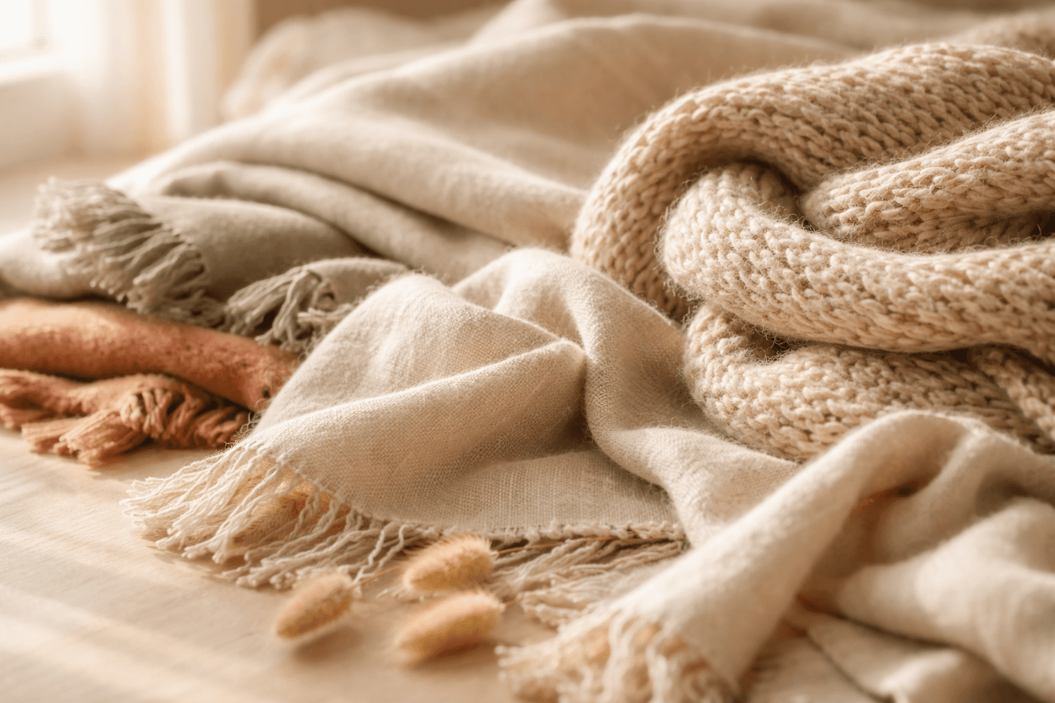 Close-up of soft, woven Howlfab fabric