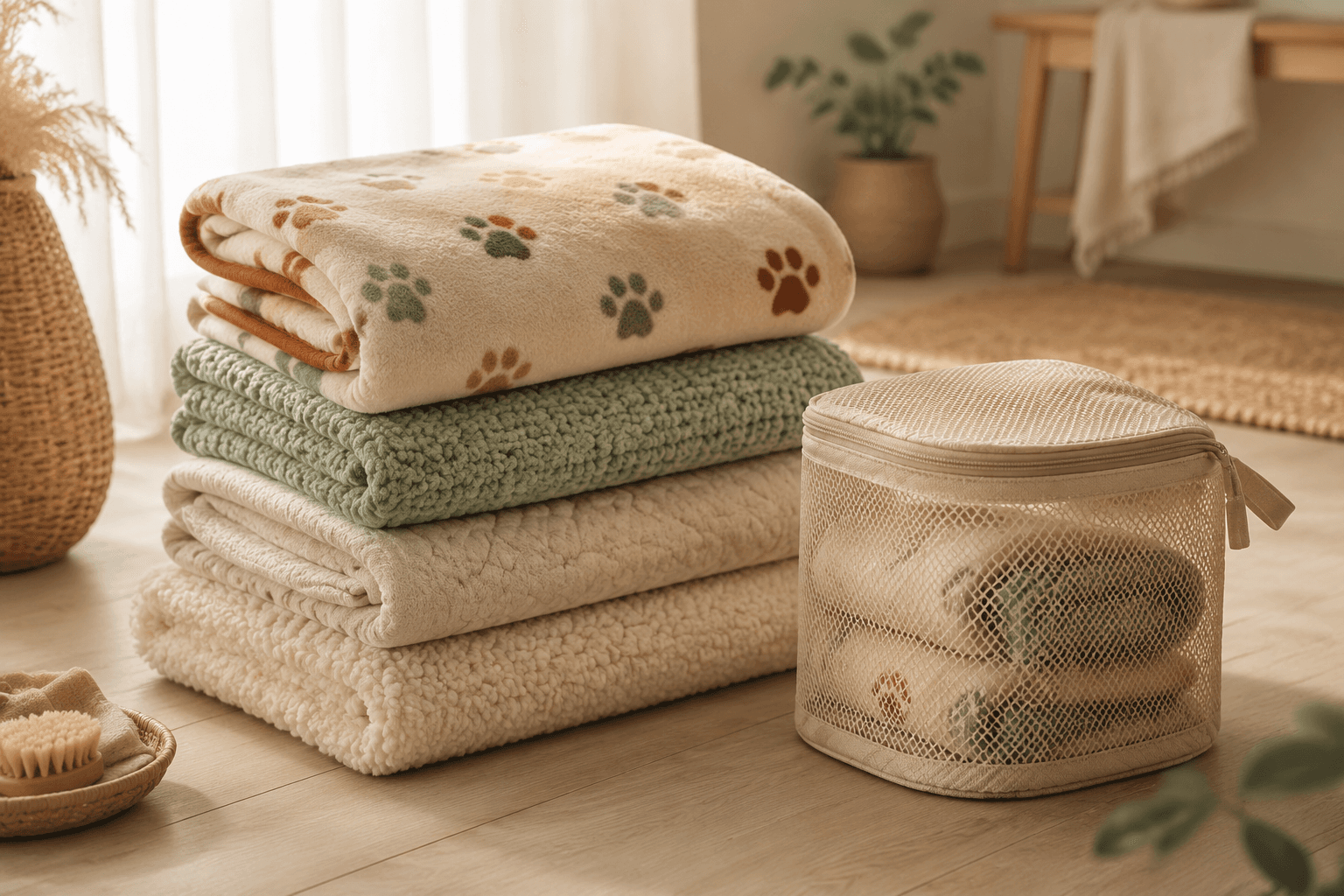 Washing Pet Fabrics the Right Way